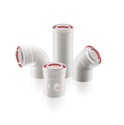 CHIMENEA HUMOS POLIPROPILENO CALDERAS A GAS