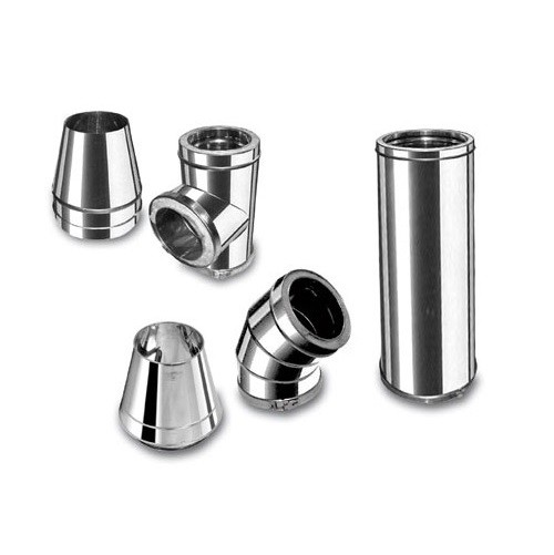 CHIMENEA HUMOS INOX D/PARED