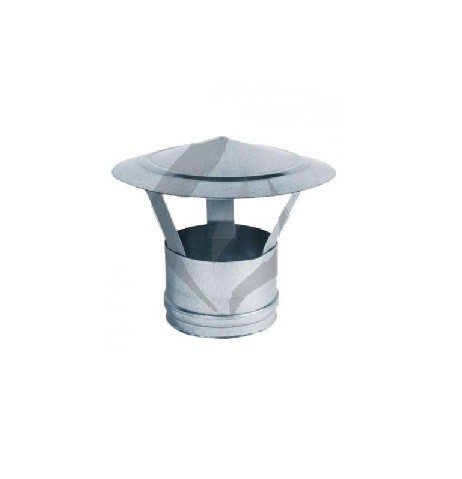 SOMBRERETE ESTUFA CHAPA GALV. 250 MM