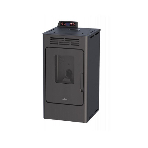 ESTUFA PELLET KIRA NEGRO 9KW