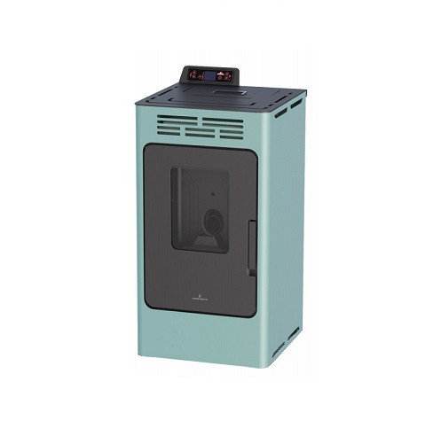 ESTUFA PELLET KIRA AGUA MARINA 9KW