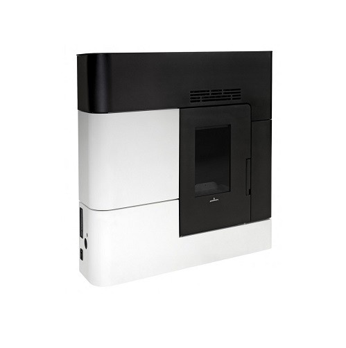 ESTUFA PELLET CLARA PASILLO NEGRO/BL 12KW