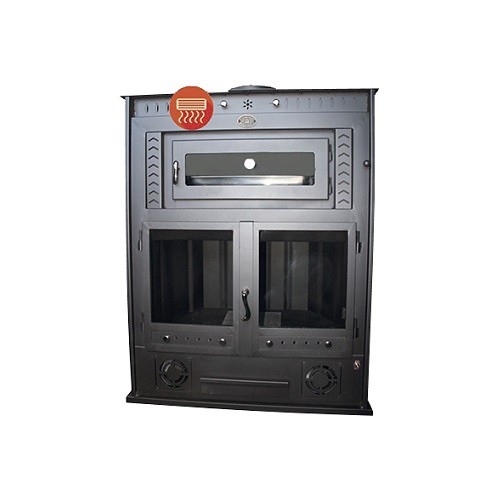 CHIMENEA MOD.MINERVA 100 C/TURBINA