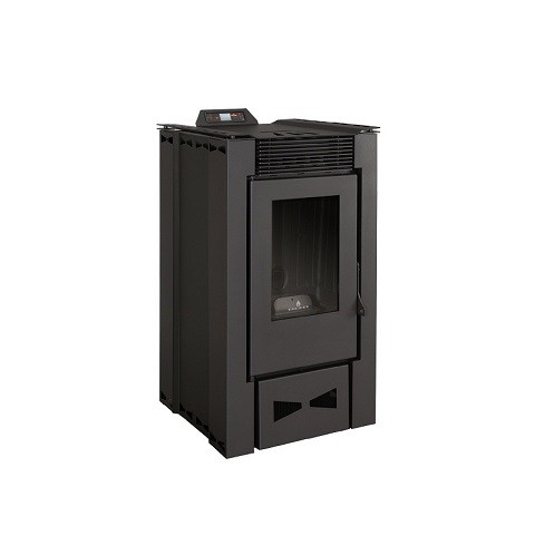 ESTUFA PELLET EVA NEGRO NO CANALIZABLE 15KW