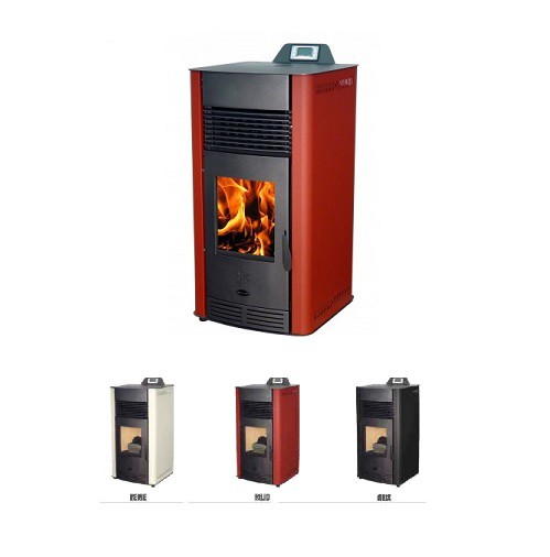 ESTUFA PELLET FOGOSUR GRIS 12KW