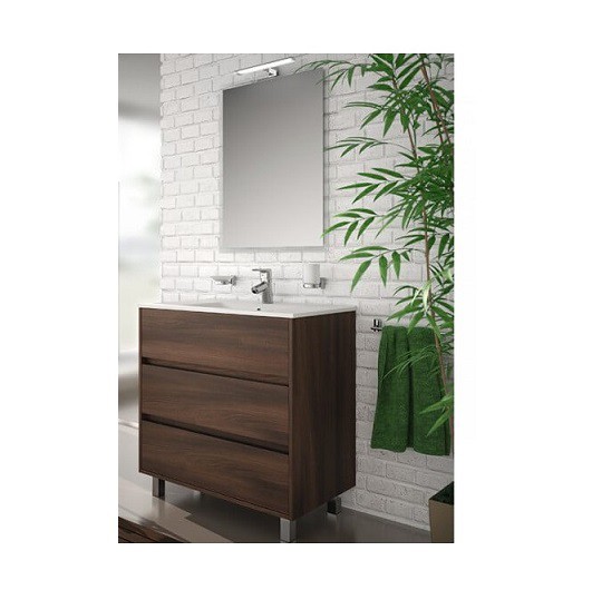 CONJUNTO BAÑO ARENYS 80 ROBLE CALEDONIA