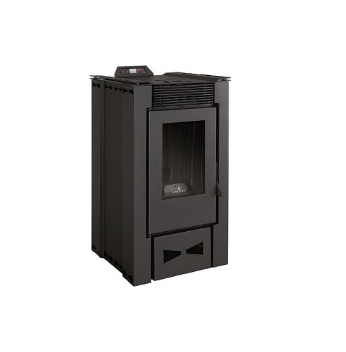 ESTUFA PELLET EVA NEGRO CANALIZABLE