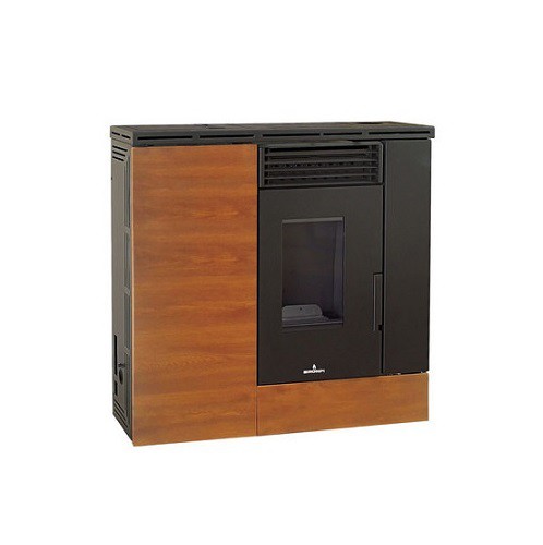 ESTUFA PELLET ALEXIA PASILLO MARRON/TEKA 8KW