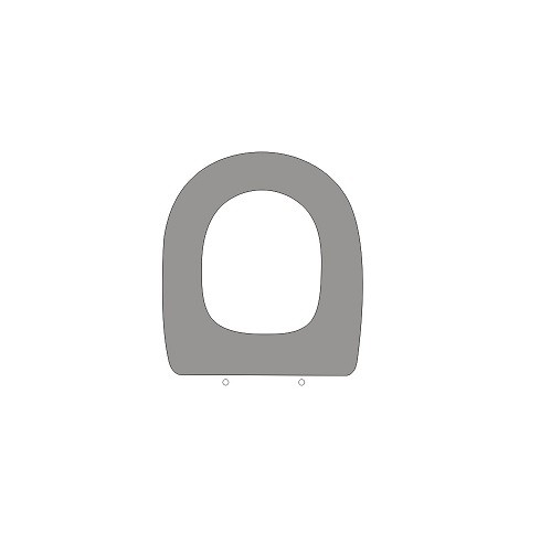 ASIENTO INODORO IMAGE MADERA BLANCO