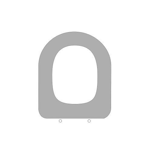 ASIENTO INODORO STYLO MADERA BLANCO