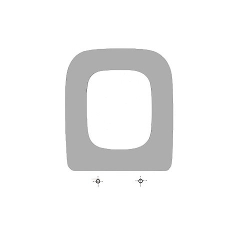 ASIENTO INODORO GALA-2000 MADERA BLANCO