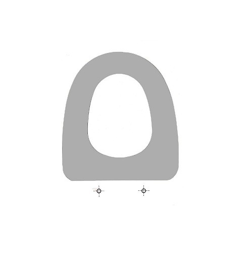 ASIENTO INODORO BOREAL MADERA BLANCO