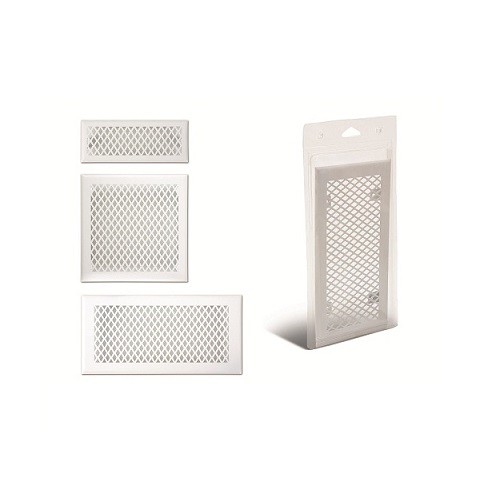 REJILLA ROMBO SIMPLE BLANCO SAT. 1115 20X20