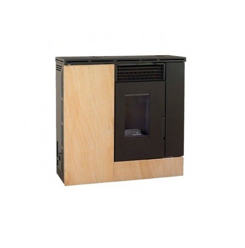 ESTUFA PELLET ALEXIA PASILLO NEGRO/TEKA 8KW