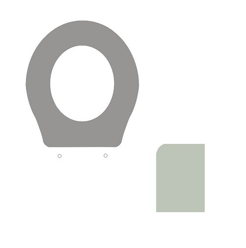 ASIENTO INODORO NEOCLASICO MADERA GRIS