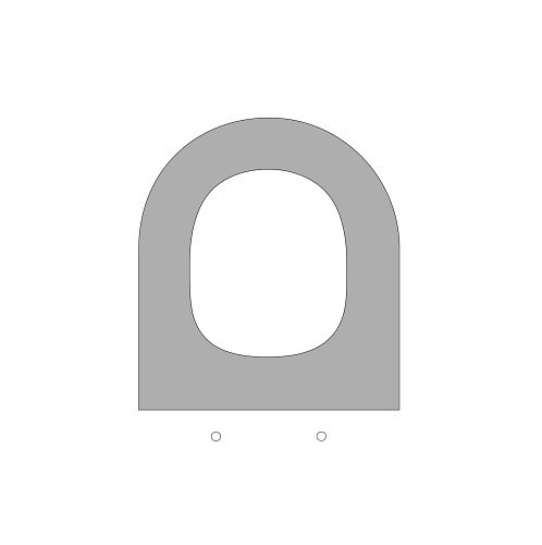 ASIENTO INODORO MARINA VERTICAL BLANCO