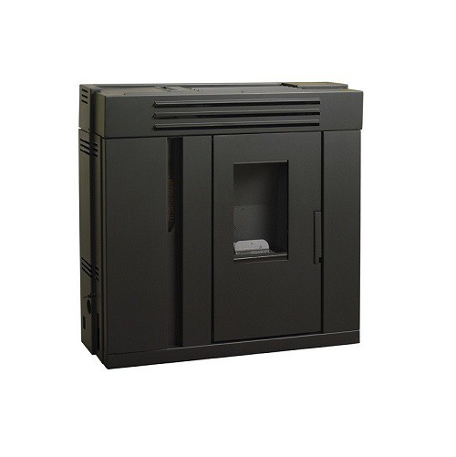 ESTUFA PELLET ALICIA PASILLO NEGRO 9KW