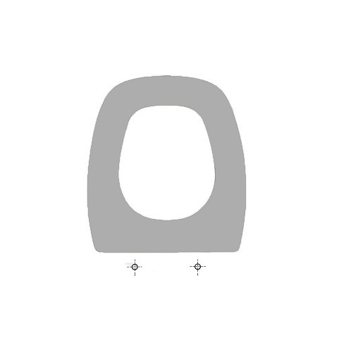 ASIENTO INODORO DIANA MADERA BLANCO