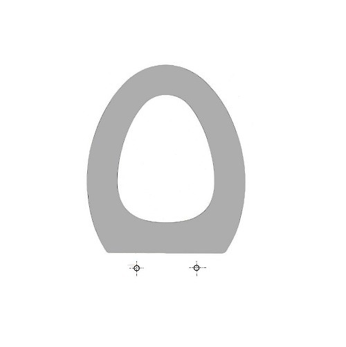 ASIENTO INODORO NOVO MADERA BLANCO