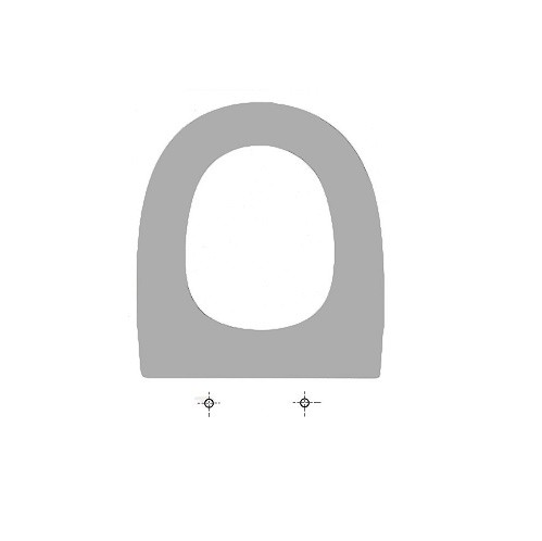 ASIENTO INODORO ROMA MADERA BLANCO