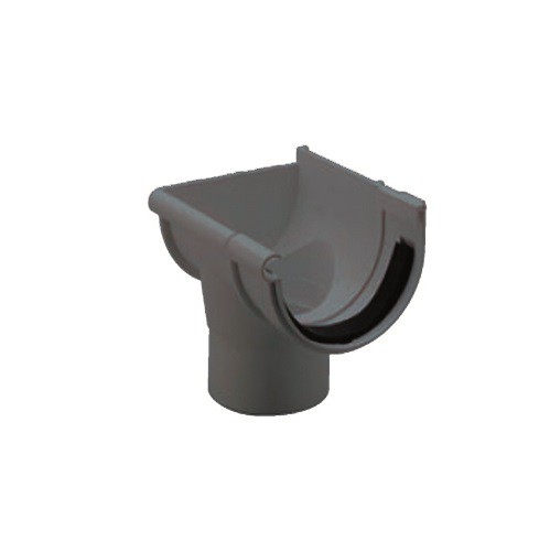 BAJADA EXTERIOR IZDA. CANALON PVC 25