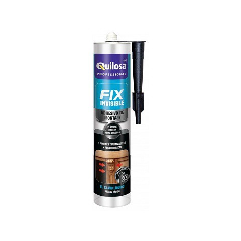 BOTE ADHESIVO MONTAJE FIX INVISIBLE 300 ML