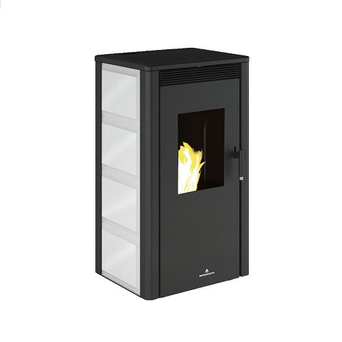 ESTUFA PELLET CARMEN EXTRA BLANCA 12KW