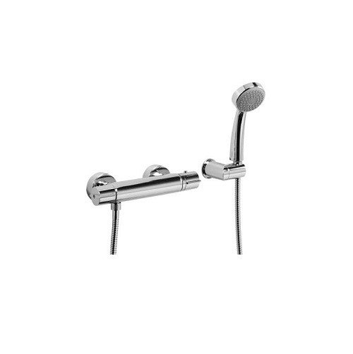 BATERIA DUCHA TERMOSTATICA FLAT-TRES