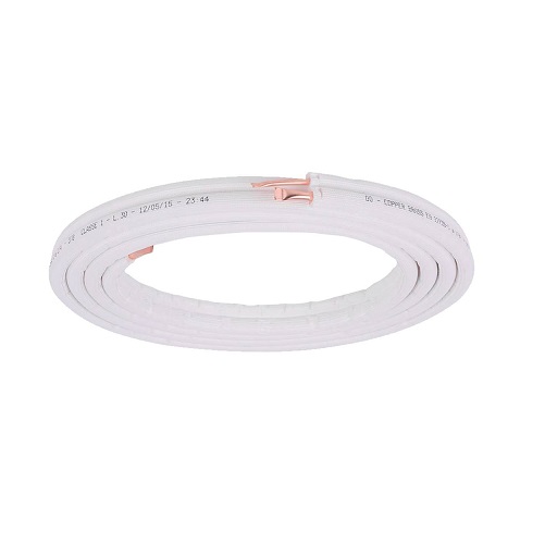 ROLLO TUBO COBRE AISLADO 1/4"  (25M)