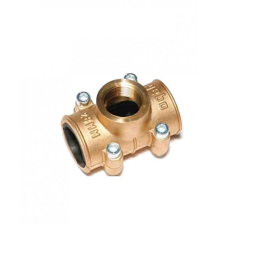 ABRAZADERA TAPAPOROS C/TOMA  35X3/4"
