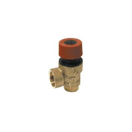 VALVULA SEGURIDAD SOLAR M-H  1/2"X8 ATM