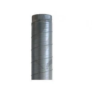 TUBO ESTUFA GALV. HELICOIDAL  300