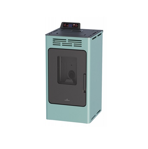 ESTUFA PELLET KIRA AGUA MARINA 9KW