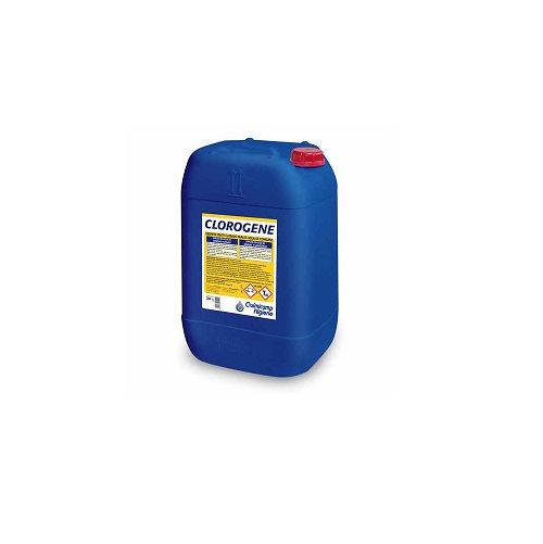 GARRAFA CLORO ALIMENTARIO CLOROGENE  30 KG.