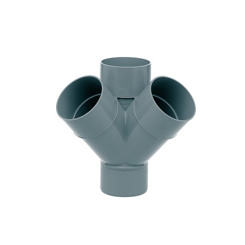DERIVACION DOBLE A ESCUADRA  125X45