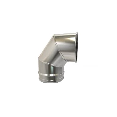 CODO ESTUFA A/INOX  250X45 BI
