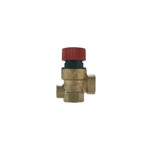 VALVULA SEGURIDAD CALEFACCION H-H  1/2"X6 ATM