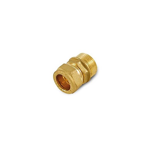 ENLACE MACHO LATON COMPRESION  22X3/4"