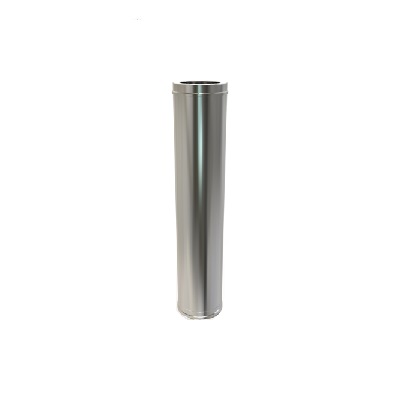TUBO A/INOX D/PARED 200  DE 1 M KW