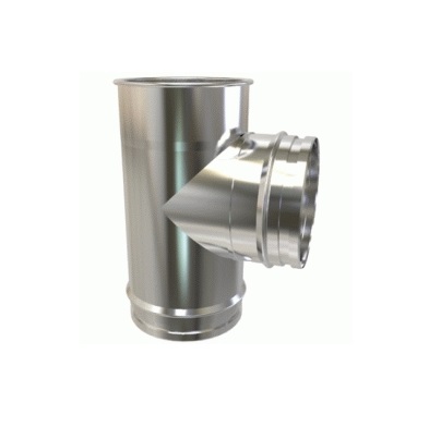 TE ESTUFA A/INOX  080X90º BI