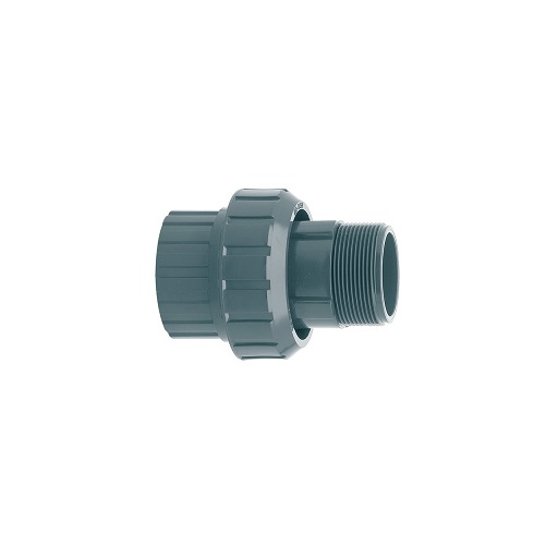 UNION TRES PIEZAS PVC PRESION R/M  50X11/2"