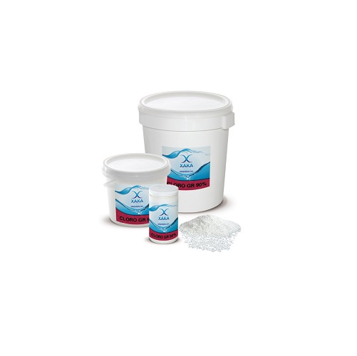 ENVASE TRICLORO GRANULADO LENTO  5 KG.