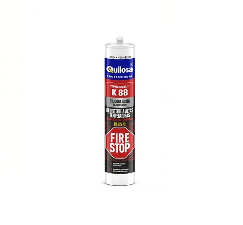 BOTE SILICONA ALTA TEMPERATURA GRIS  300 ML