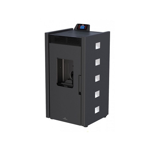 ESTUFA PELLET ZOE NEGRO 9KW