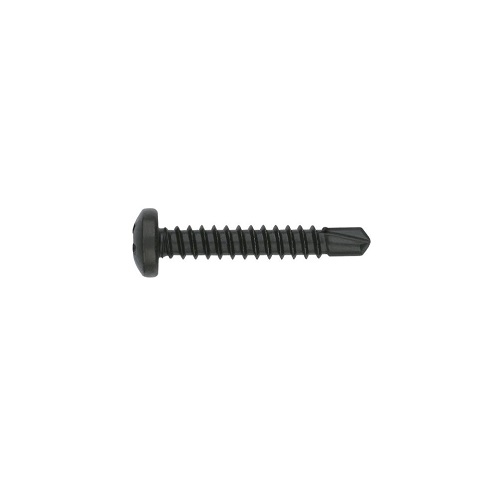 TORNILLO AUT. C/REDONDA NEGRO  3.5X9.5
