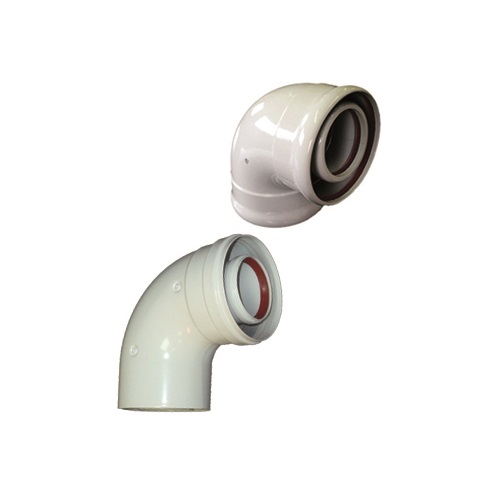 CODO COAXIAL CONDENSACION M-H 90º  60/100