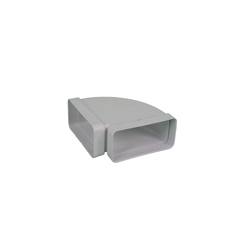 CODO RECTANGULAR HORIZONTAL 90º  110X55MM