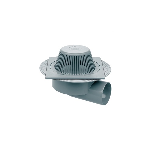 CALDERETA PVC S/H C/REJILLA ELEVADA  20X20/90
